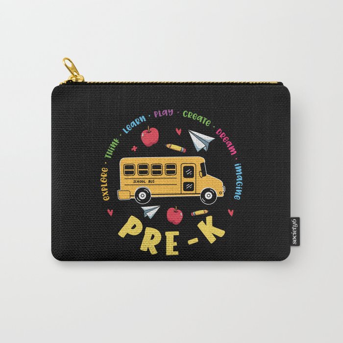 Pre-K School Bus Carry-All Pouch
