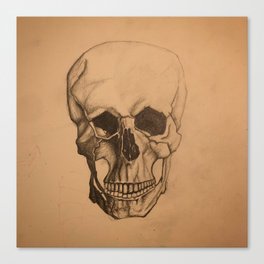 The Form - Skull Canvas Print