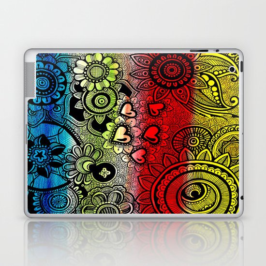 Hearts Laptop & iPad Skin