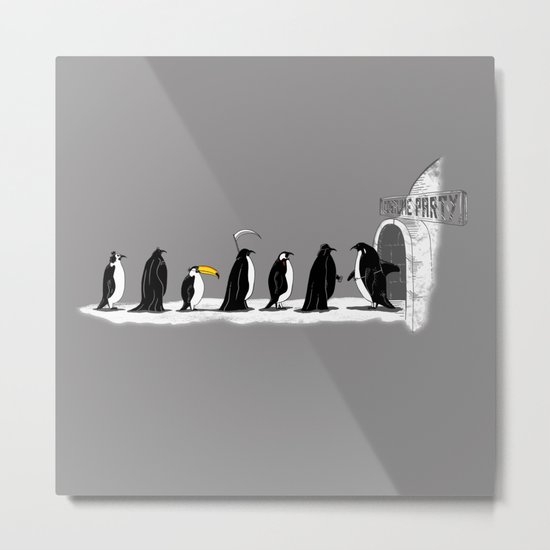 Coldstume Party Metal Print