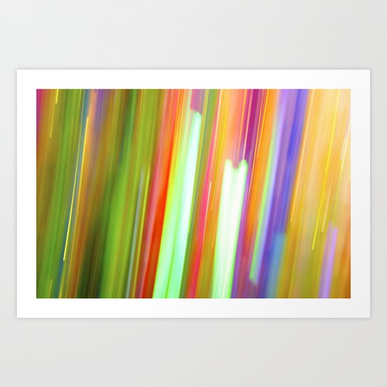 Paint & Sequins 8158 Art Print