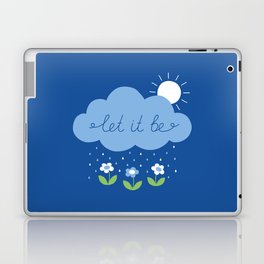 Let it be (blue) Laptop & iPad Skin