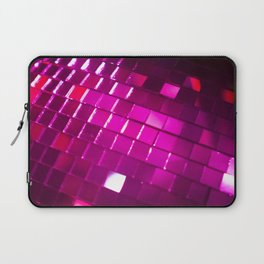 Purple Disco Ball  Laptop Sleeve