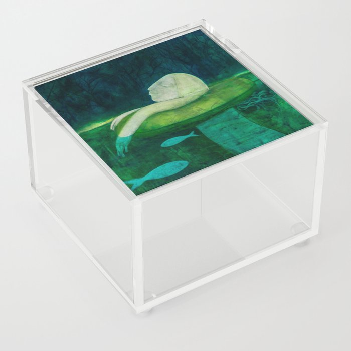 Ophelia Floats Acrylic Box