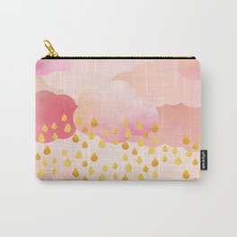Rose gold rainshowers Carry-All Pouch