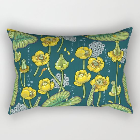 River of Mystery Rectangular Pillow
