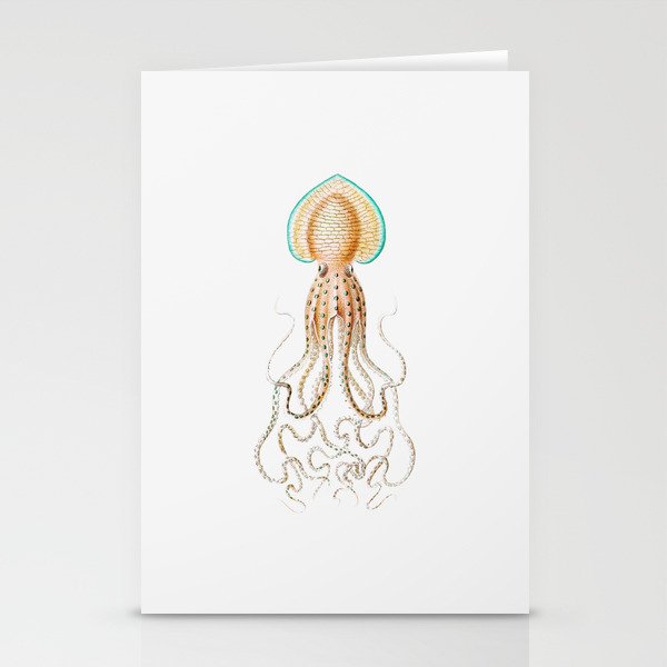 Octopus 002 Stationery Cards