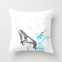 Whale Throw Pillow