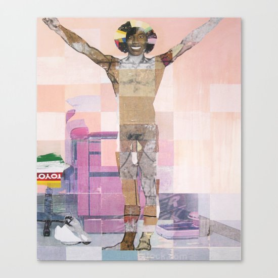 Caster Semenya's Gender Test Canvas Print