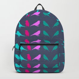 Funky Bird Chats Backpack
