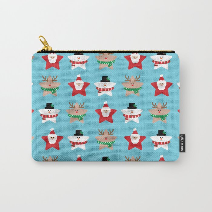 Christmas stars Carry-All Pouch