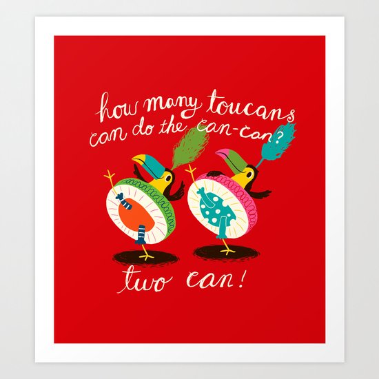 toucan-can Art Print
