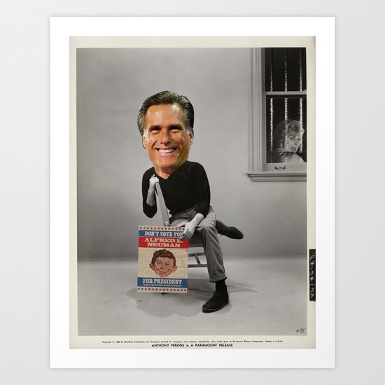 American Psycho - 7 (Morman Rates) Art Print