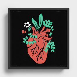 Heart of Pachamama Framed Canvas