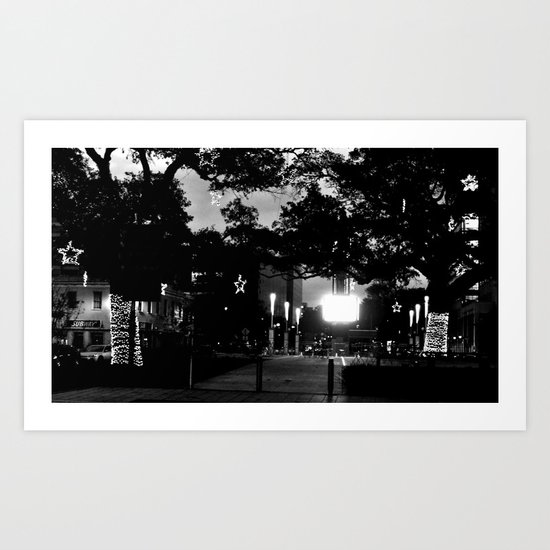 Downtown Art Print
