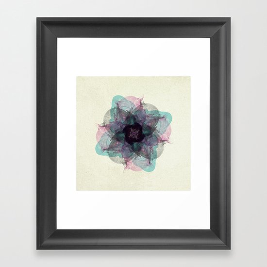 Devil's flower Framed Art Print
