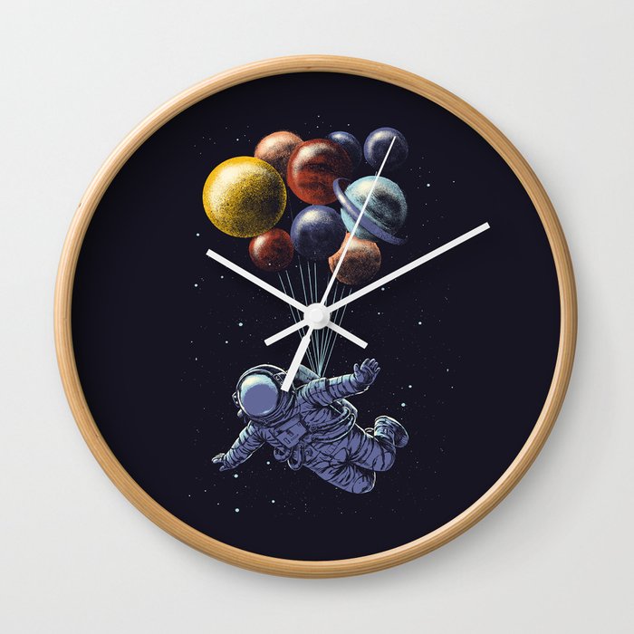 Space travel Wall Clock