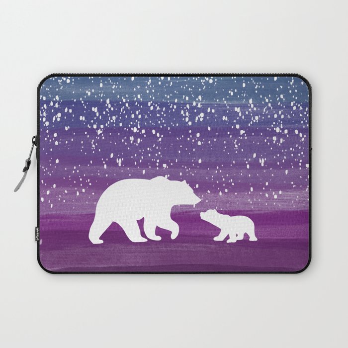 Bears from the Purple Dream Laptop Sleeve