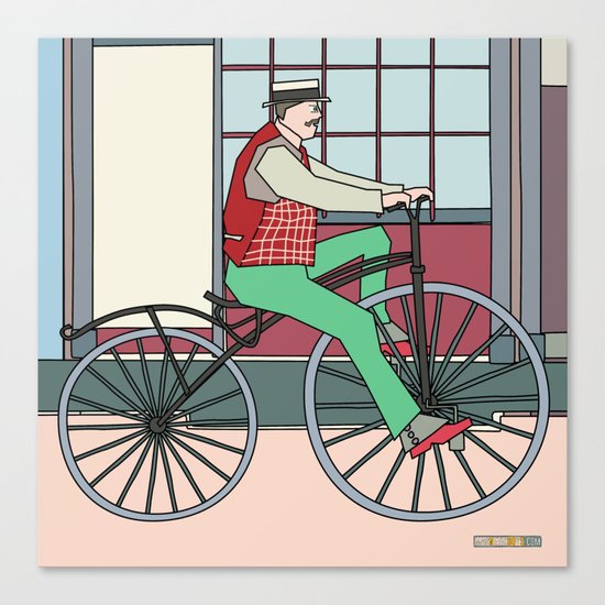 Steampunk Mustache Canvas Print