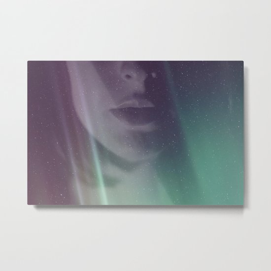Aurora borealis Metal Print
