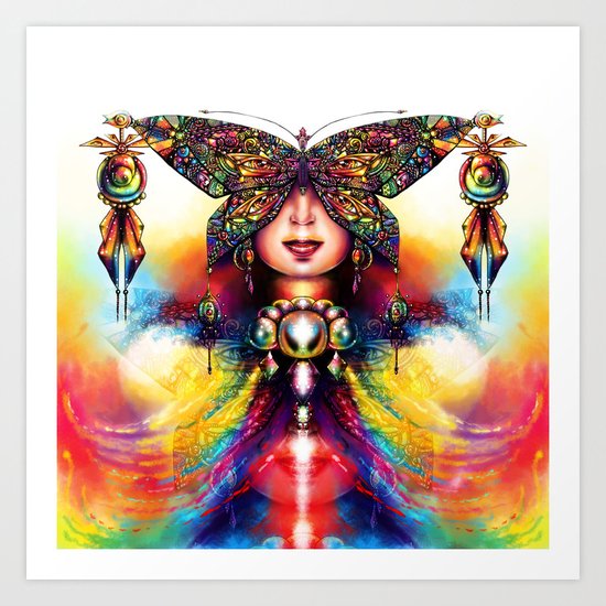 BUTTERFLY Art Print