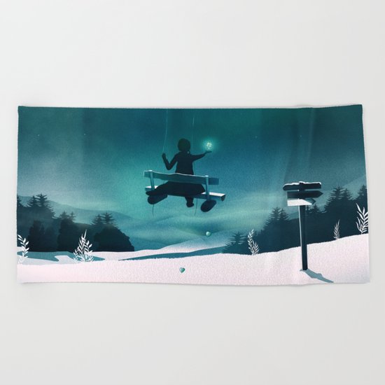 Lucky You Beach Towel