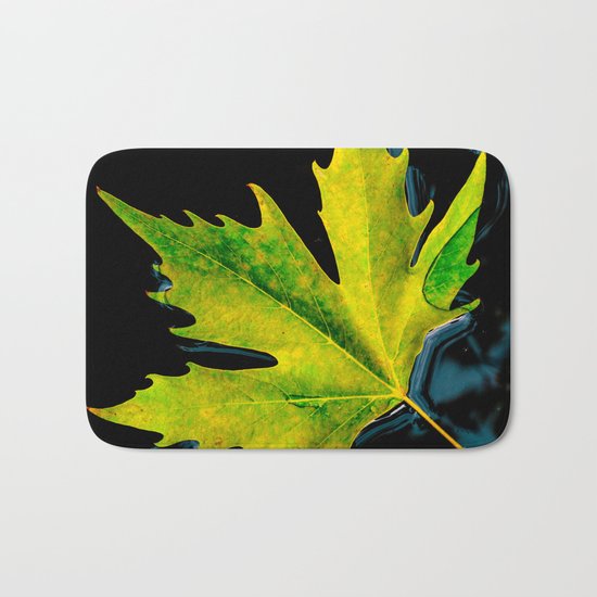 Autumn leaf Bath Mat