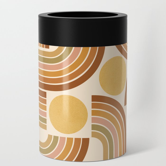 Abstraction_RAINBOW_SUNNY_PATTERN_LOVE_POP_ART_0524A Can Cooler