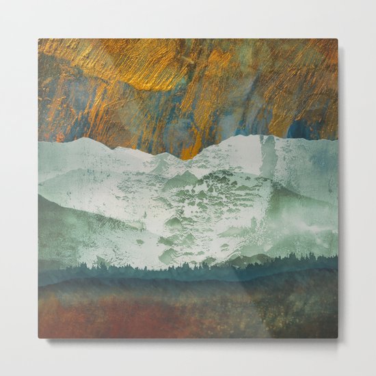 Fire Sky Metal Print