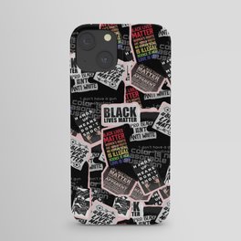 Black Lives Matter Collage iPhone Case