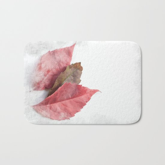 AUTUMN LEAVES #1 #decor #art #society6 Bath Mat