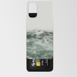 Seascape | Emerald Waves | Beautiful Serene Minimal Water Art Android Card Case