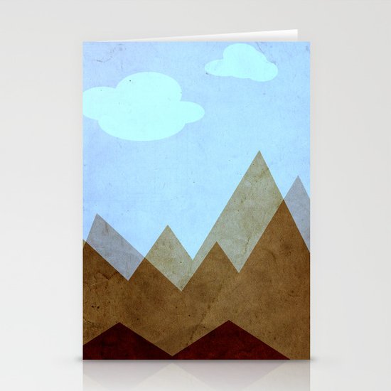 Mountains Stationery Cards