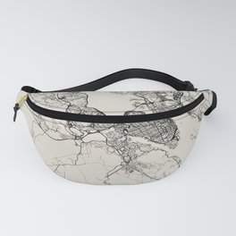 Canada Halifax Map Fanny Pack