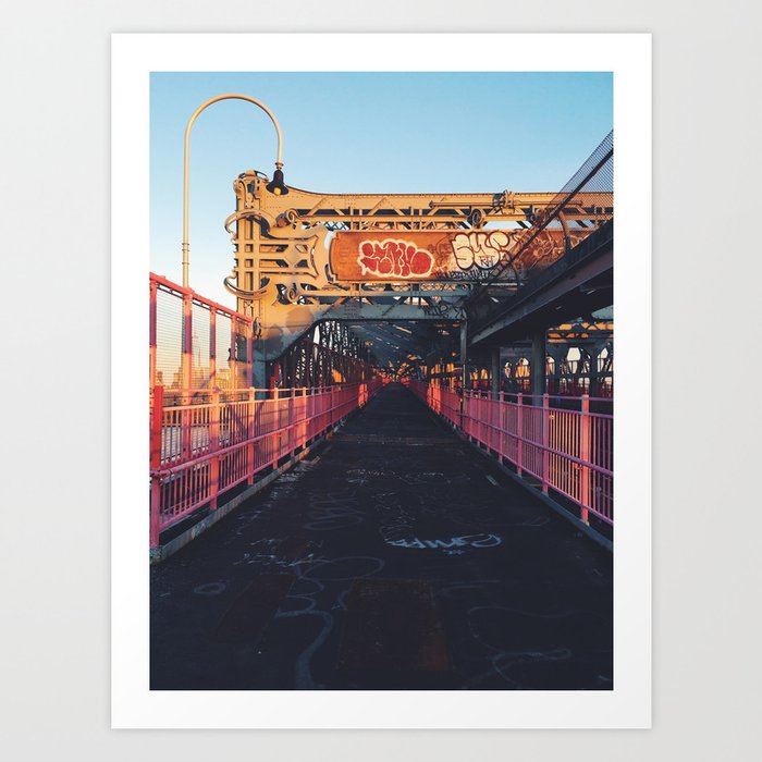 Williamsburg Bridge (New York) Art Print