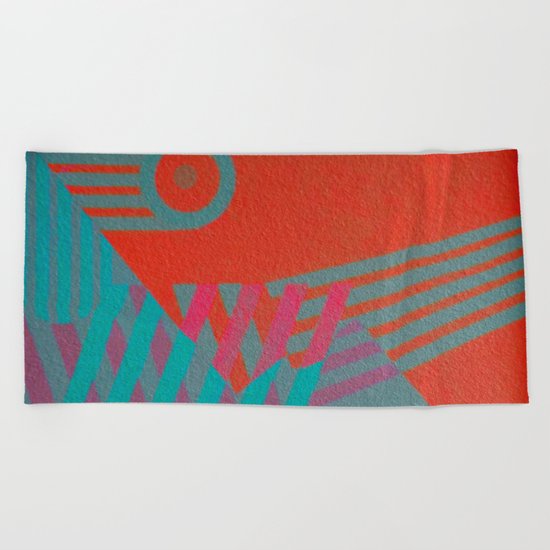 St. George and the Dragon Beach Towel