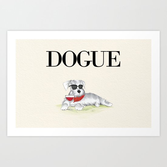 Dogue Art Print