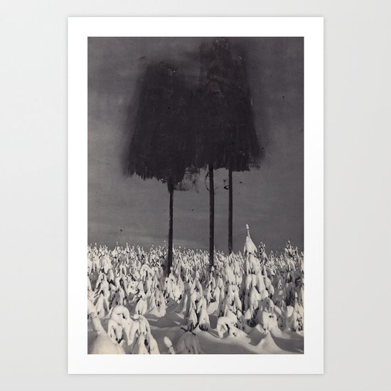 palm tree Art Print