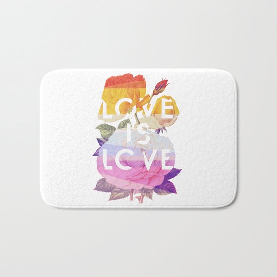 Love is Love Bath Mat
