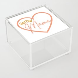 Herbal Mama Heart Acrylic Box