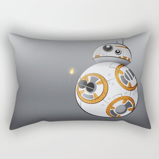 War in the Stars -- BB-8 Rectangular Pillow