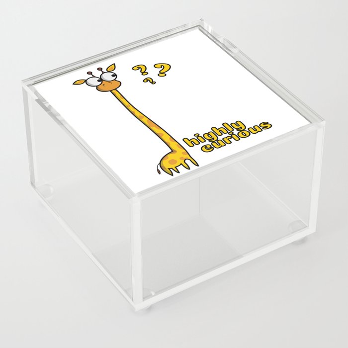 CURIOUS GIRAFFE Acrylic Box