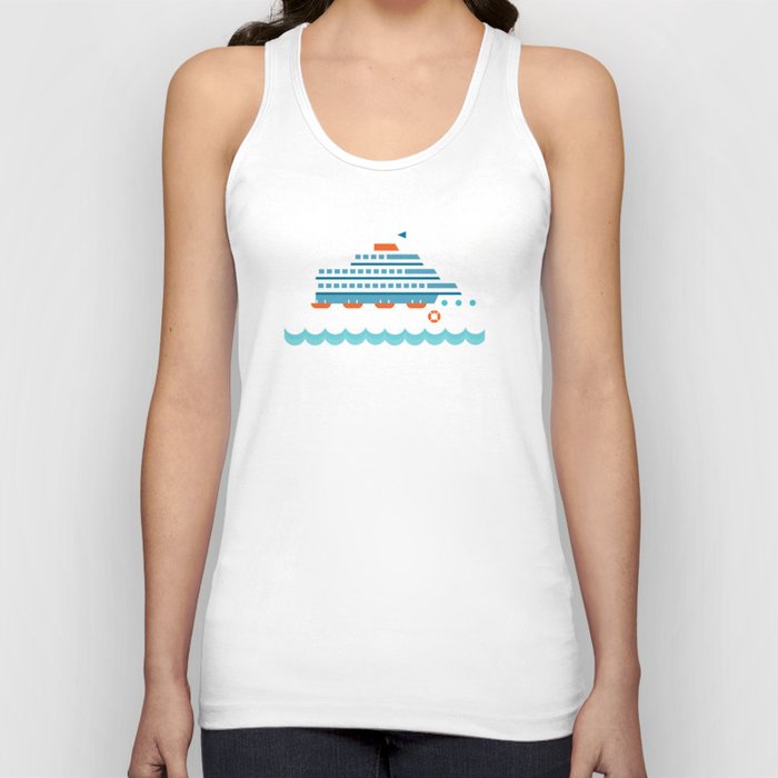 Cruising Together For 21 Years Wedding Anniversary Tank Top