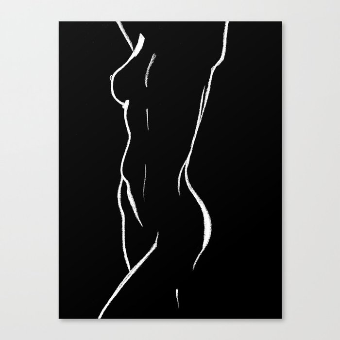 Body Image Canvas Print
