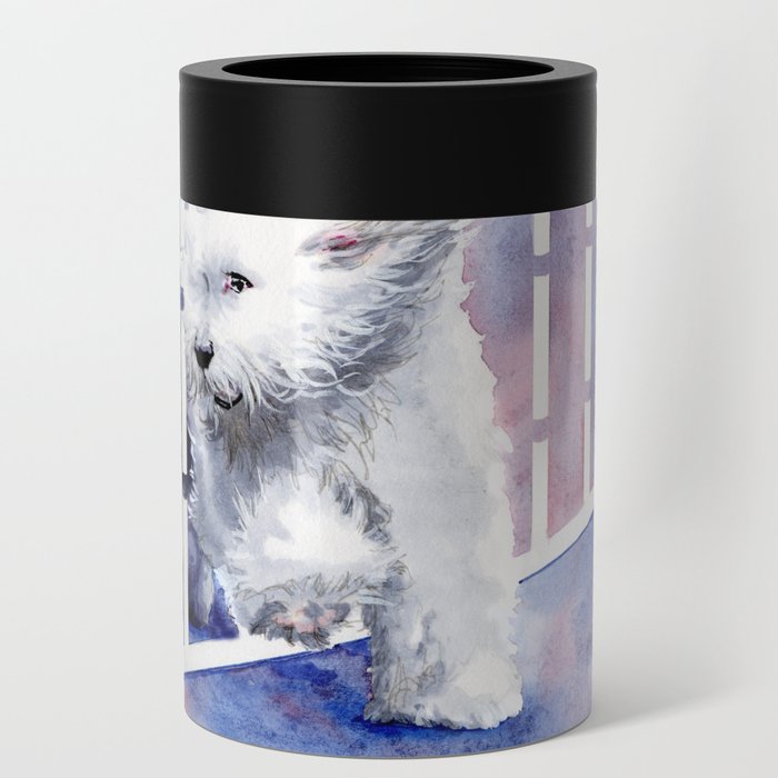 Old English Sheepdog Agility Can Cooler