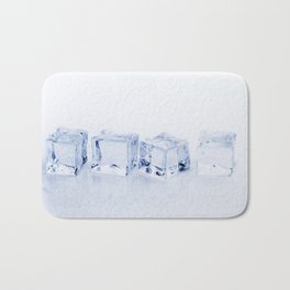 Ice Cubes Bath Mat