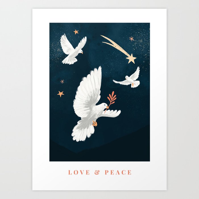 Love & Peace Art Print