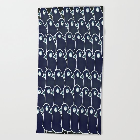 bird-107 Beach Towel