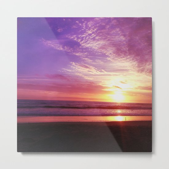 Purple Daze Metal Print