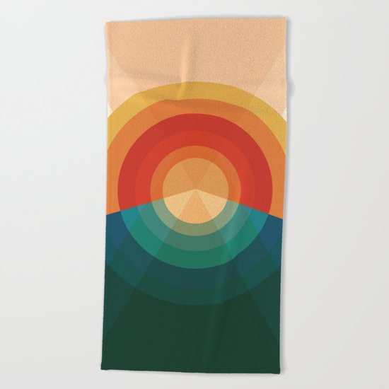 Sonar Beach Towel